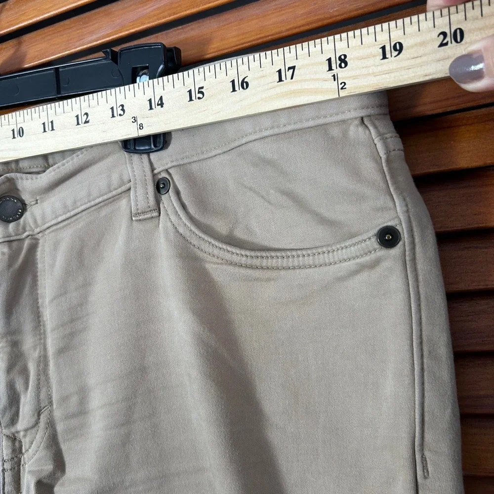 Banana‎ Republic Traveler Pants Mens 36/30 Khaki Tan Slim Straight Chino Jeans